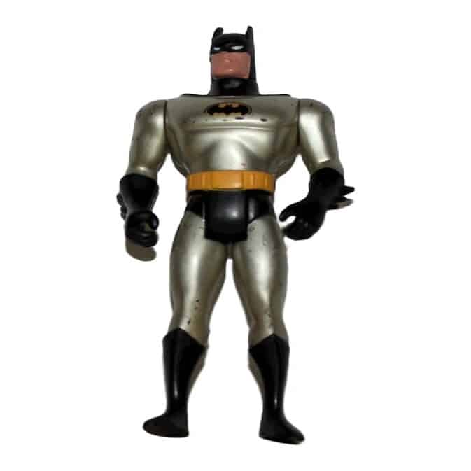 Vintage 1992 Kenner Rapid Attack Batman action figure from the The Mask of Phantasm line