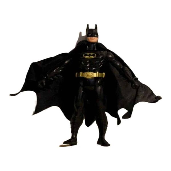 Vintage 1990 Kenner Shadow Wing Batman action figure from the The Dark Knight Collection line