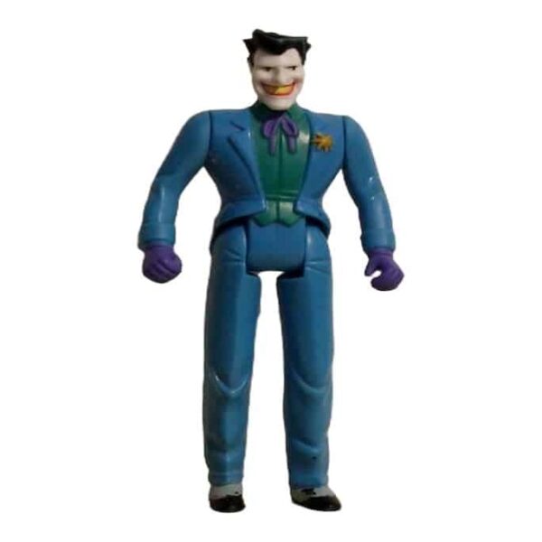 Vintage 1997 Kenner Pogo Stick Joker Batman action figure from the The Adventures of Batman & Robin line