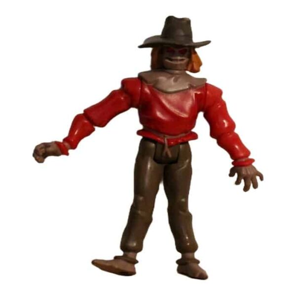 Vintage 1992 Kenner Scarecrow Batman action figure from the Animated Series line