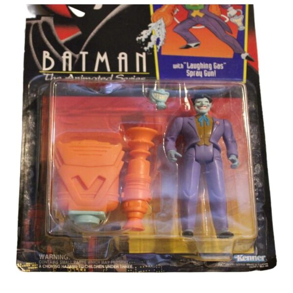 Vintage 1992 Kenner Joker Batman action figure from the Animated Series line