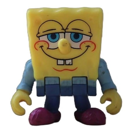 Imaginext SpongeBob SquarePants figure, lazy pants version