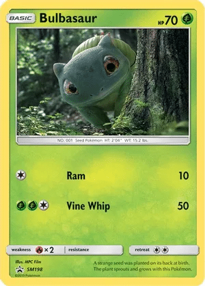 Bulbasaur (In-Store Event Promo) Pokemon trading card from SM Promos