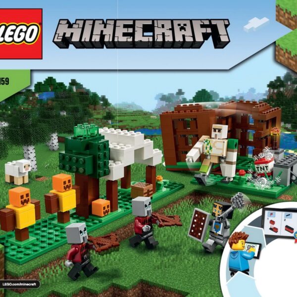 LEGO Minecraft The Pillager Outpost set 21159, photo 2