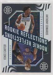 2020 Panini Illusions Rookie Reflections #13 Vince Carter and Anthony Edwards card