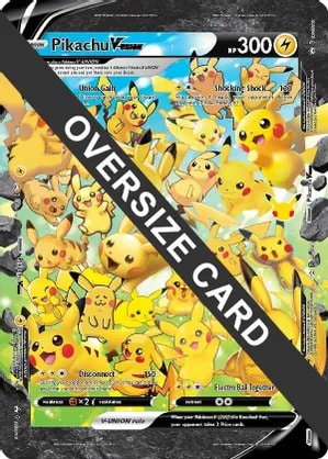 Pikachu V-UNION Pokemon card from Jumbo Cards