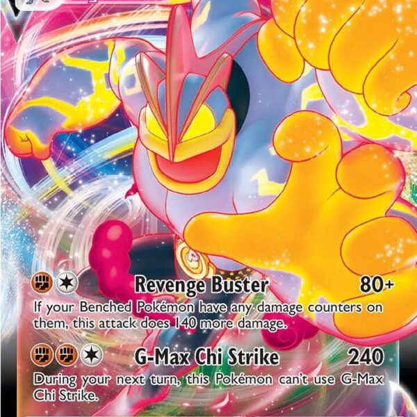 Machamp VMAX Pokemon card from Astral Radiance