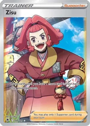 Zisu (Full Art) Pokemon card from Astral Radiance
