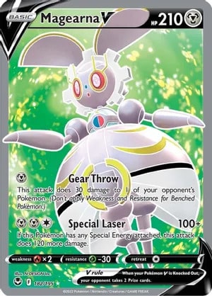 Magearna V (Full Art) Pokemon card from Silver Tempest