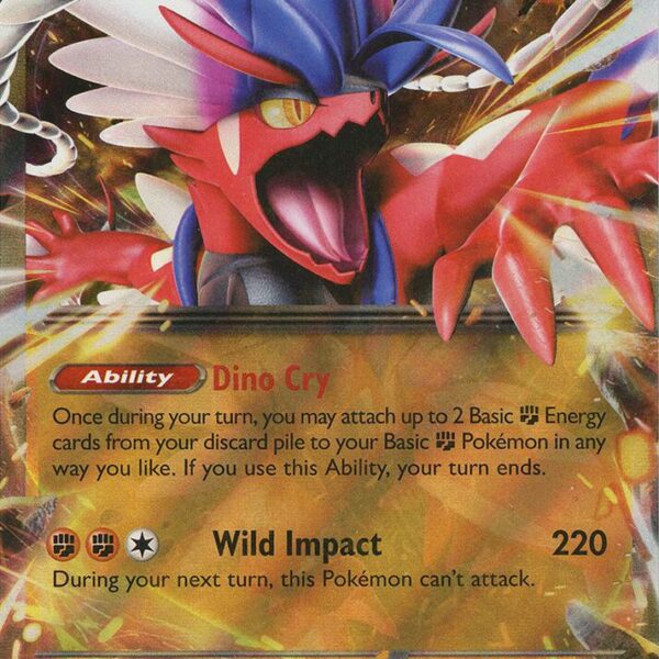 Koraidon ex Pokemon card from Scarlet & Violet Base Set