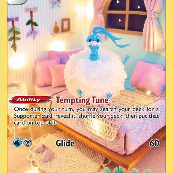 Altaria Pokemon trading card from Crown Zenith Galarian Gallery