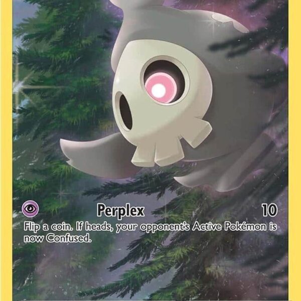 Duskull Pokemon trading card from Crown Zenith Galarian Gallery