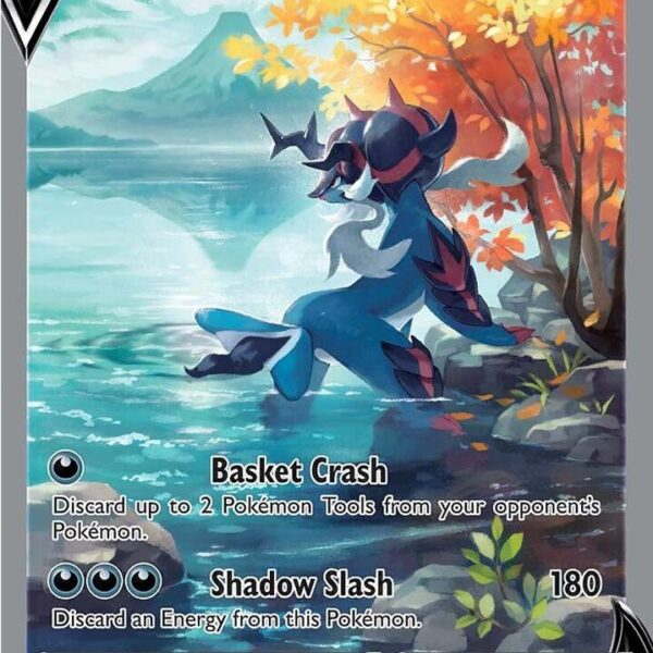 Hisuian Samurott V Pokemon card from Crown Zenith: Galarian Gallery