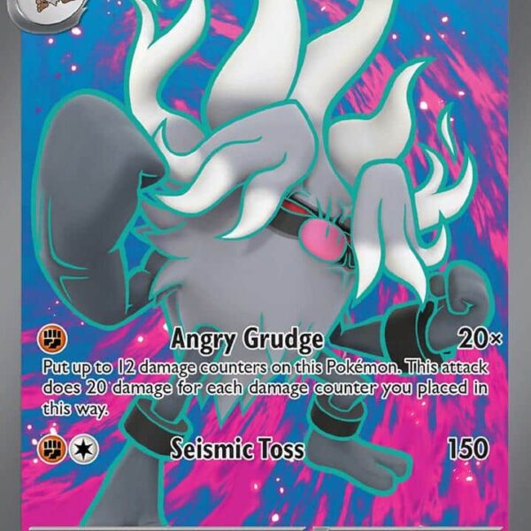 Annihilape ex Pokemon trading card from Paldea Evolved