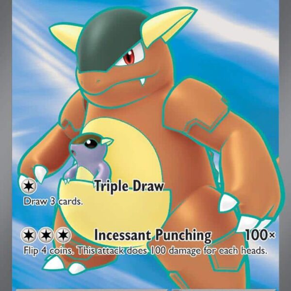 Kangaskhan ex Pokemon card from Scarlet & Violet 151