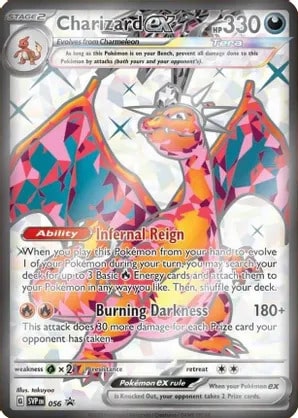 Charizard ex Pokemon trading card from Scarlet & Violet Promo Cards