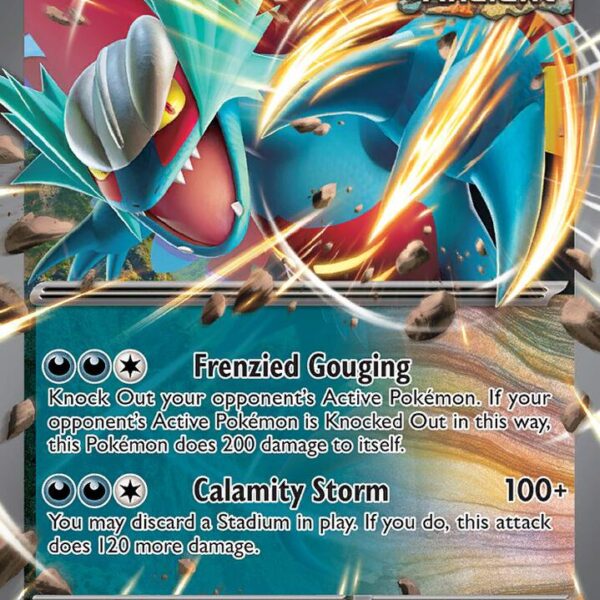 Roaring Moon ex Pokemon card from Paradox Rift