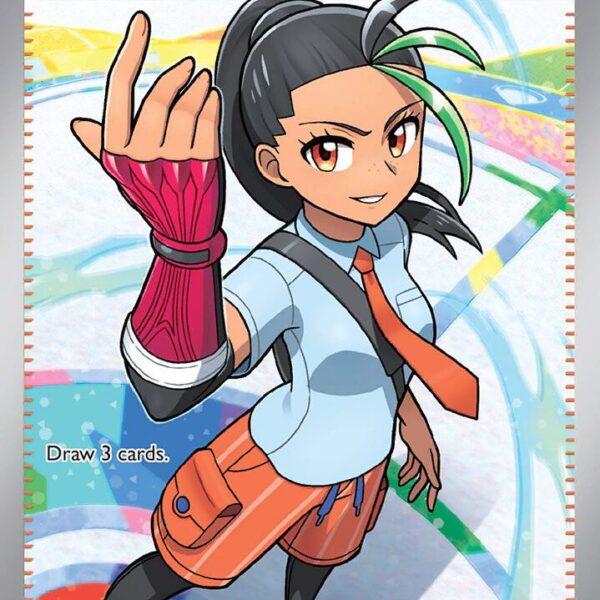 Nemona Pokemon card from Paldean Fates