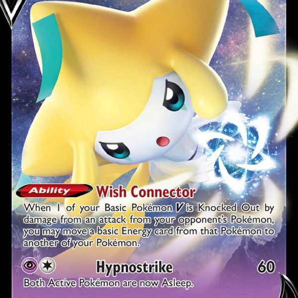 Jirachi V Pokemon card from Sword & Shield Promo Cards