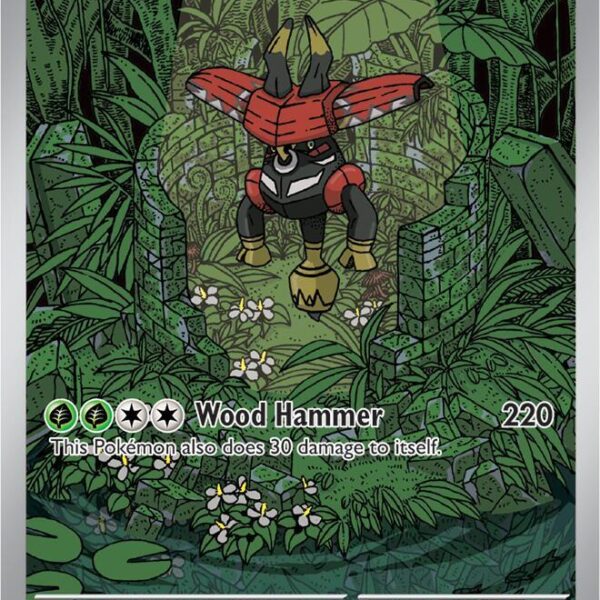 Tapu Bulu Pokemon card from Shrouded Fable