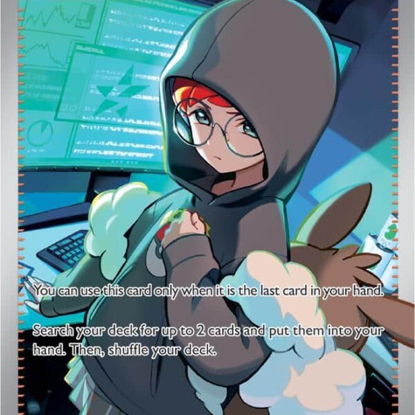 Cassiopeia Pokemon trading card from Shrouded Fable