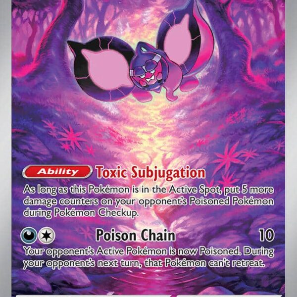 Pecharunt Pokemon card from Scarlet & Violet Promo Cards