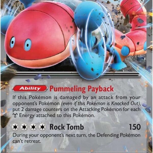 Orthworm ex Pokemon card from Stellar Crown