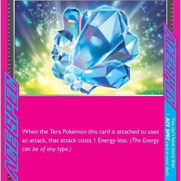 Sparkling Crystal Pokemon card from Stellar Crown