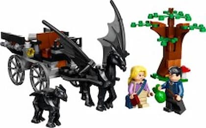 LEGO Harry Potter Hogwarts Carriage and Thestrals set 76400-1