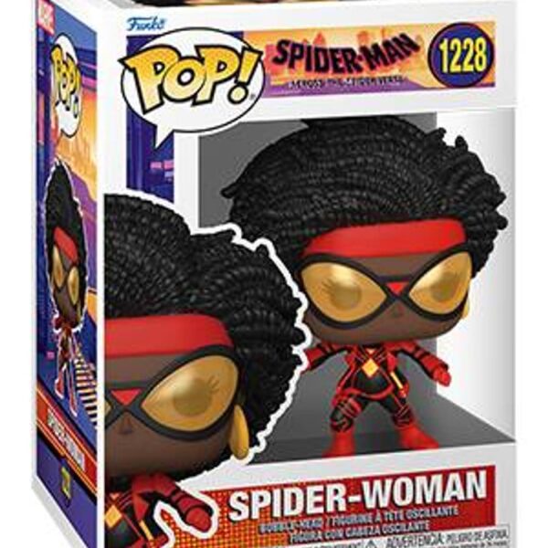 Funko POP Marvel Spider-Woman vinyl figure number 1228 from Across the Spider-Verse