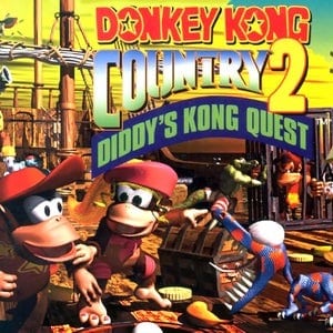 Donkey Kong Country 2: Diddy's Kong Quest game for the Super Nintendo SNES
