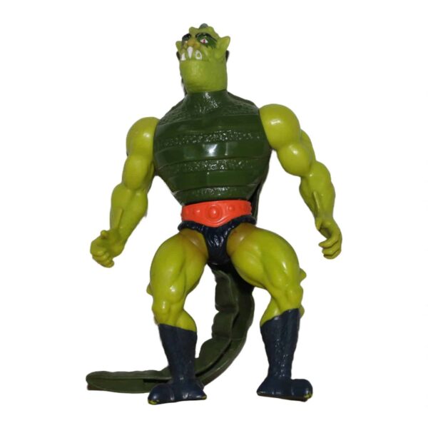 Vintage 1984 Mattel Whiplash Masters of the Universe figure with staff