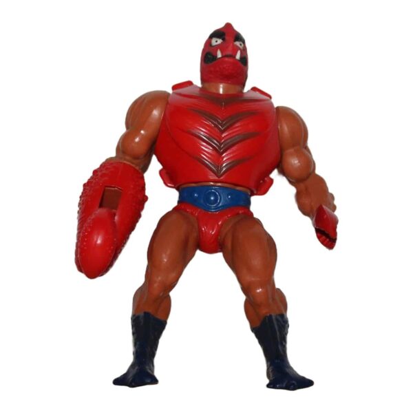 Vintage 1984 Mattel Clawful Masters of the Universe figure with mace