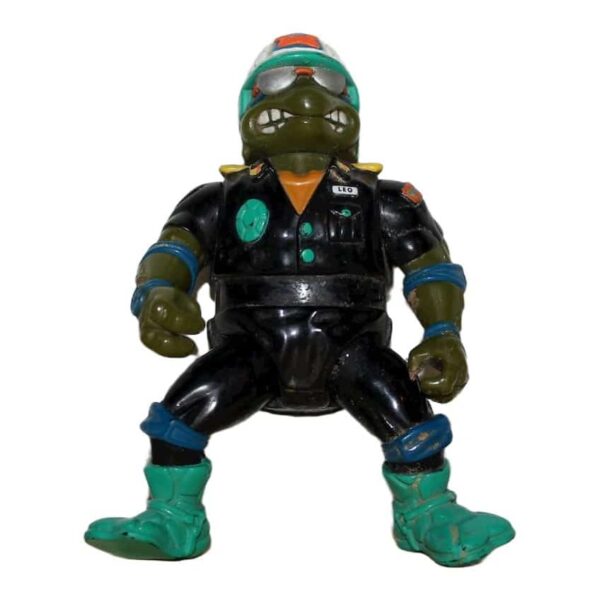 Vintage 1991 Playmates Teenage Mutant Ninja Turtles Make My Day Leo action figure