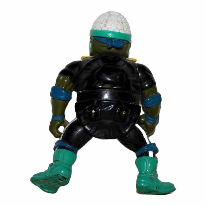 Vintage 1991 Playmates Teenage Mutant Ninja Turtles Make My Day Leo action figure, photo 2