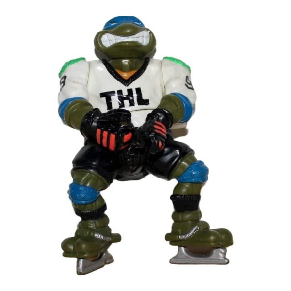 Vintage 1991 Playmates Teenage Mutant Ninja Turtles Slap Shot Leo action figure