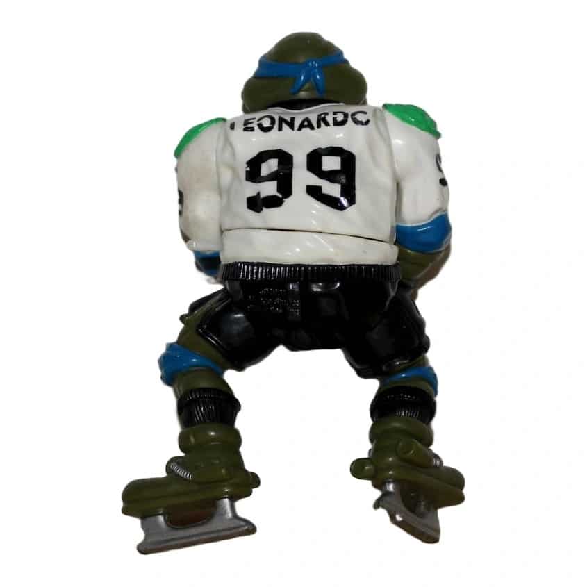 Vintage 1991 Playmates Teenage Mutant Ninja Turtles Slap Shot Leo action figure, photo 2