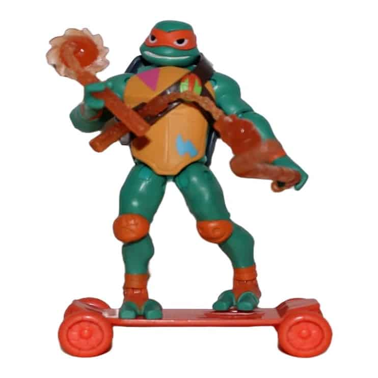 Michelangelo Rise of the TMNT Series 1 action figure by Playmates, 2018