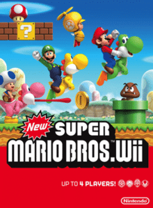 New Super Mario Bros. Wii game for the Nintendo Wii