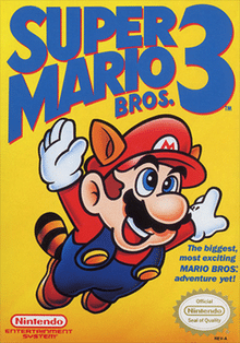 Super Mario Bros. 3 NES game cartridge