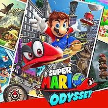 Super Mario Odyssey video game for the Nintendo Switch