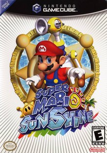 Super Mario Sunshine video game for Nintendo GameCube