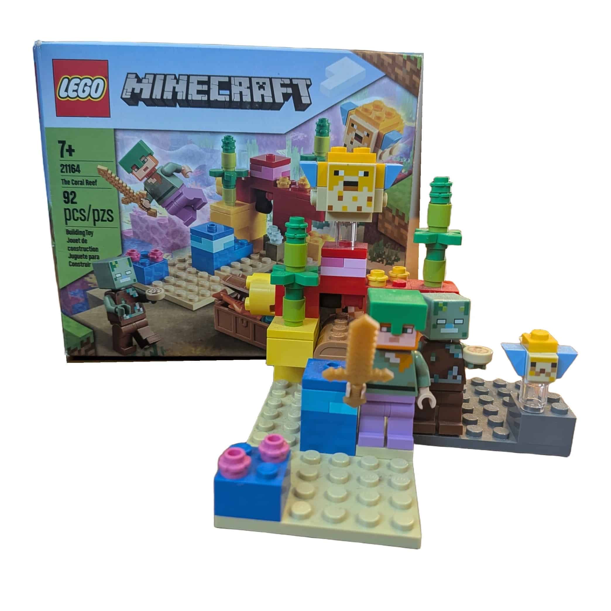 LEGO Minecraft The Coral Reef set 21164, photo 2