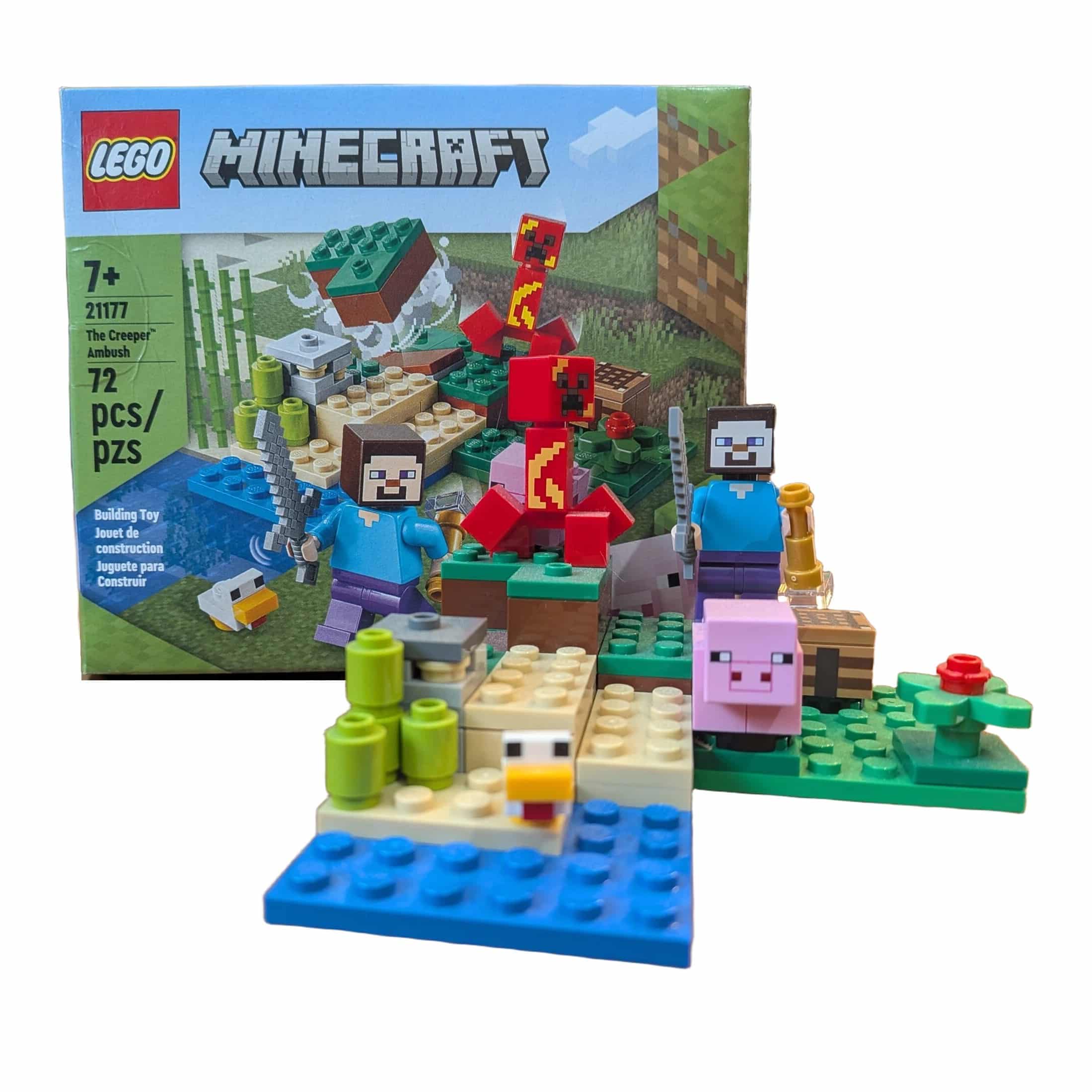 LEGO Minecraft The Creeper Ambush set 21177, photo 3
