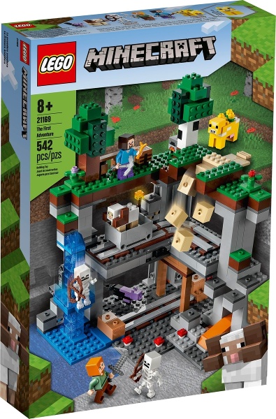 LEGO Minecraft The First Adventure set 21169, photo 2