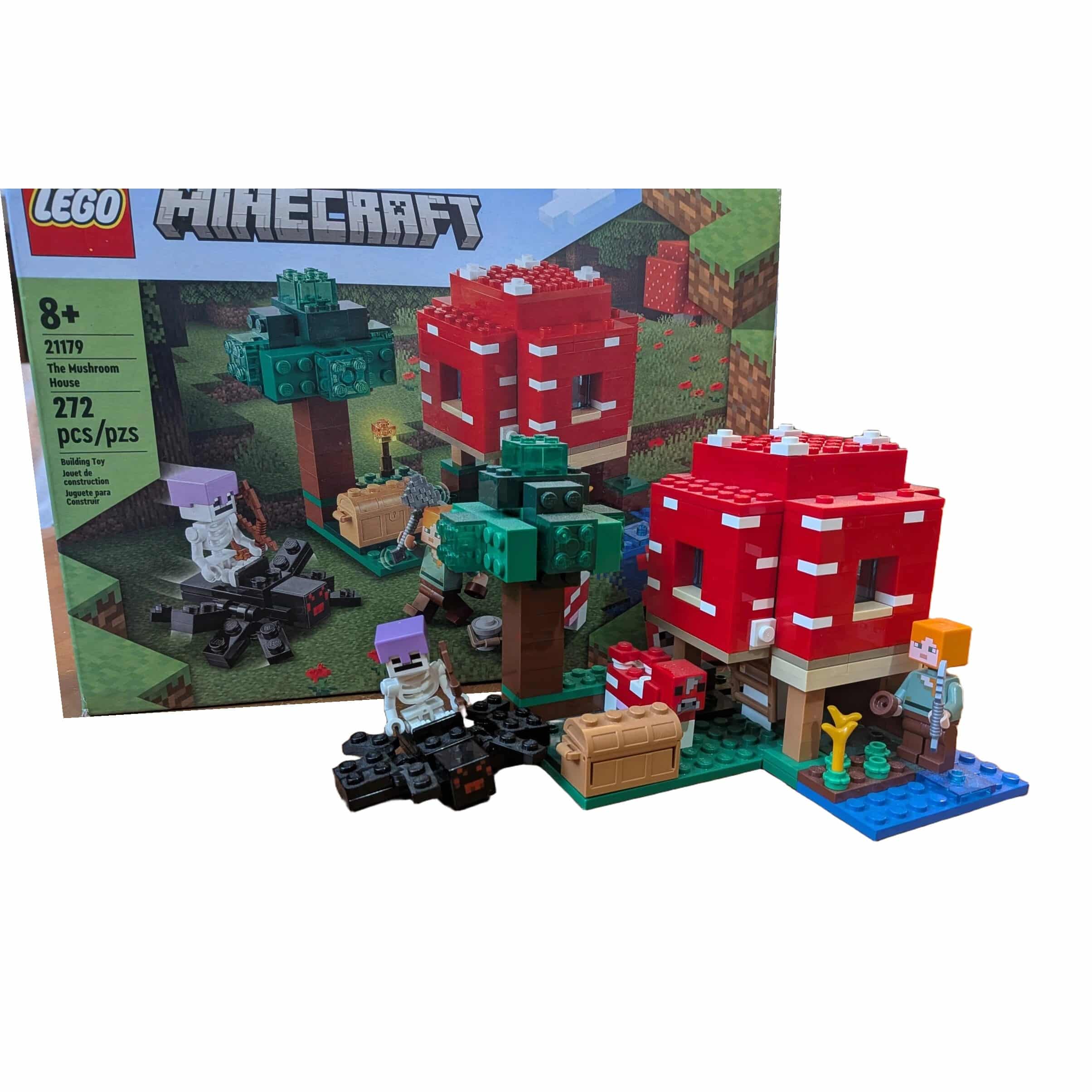 LEGO Minecraft The Mushroom House set 21179, photo 3