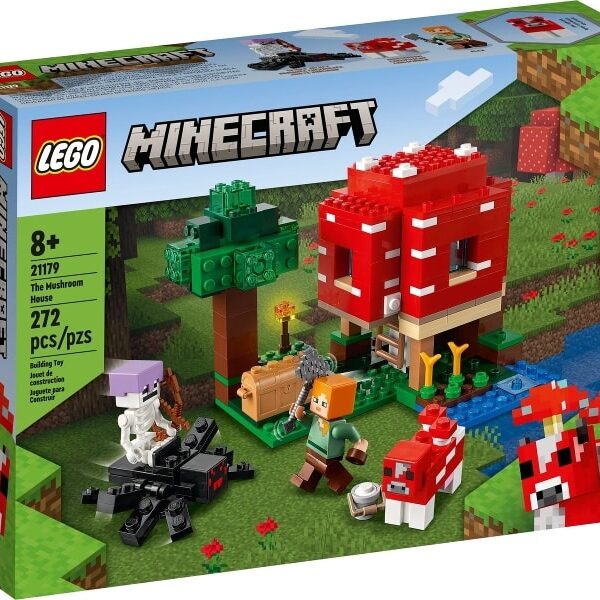LEGO Minecraft The Mushroom House set 21179, photo 2