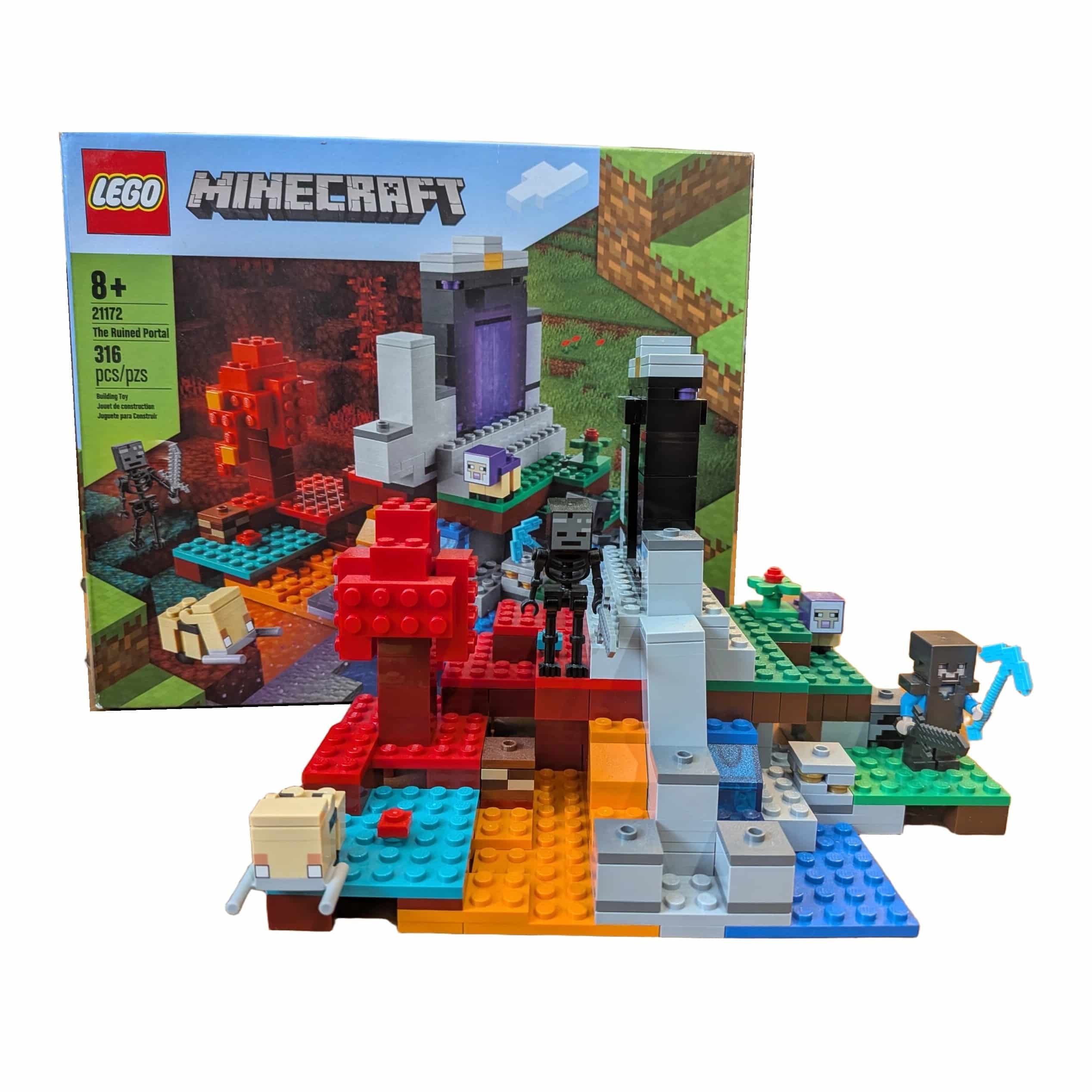 LEGO Minecraft The Ruined Portal set 21172, photo 3