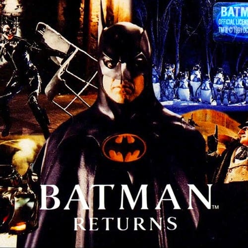 Batman Returns Super Nintendo SNES game by Konami