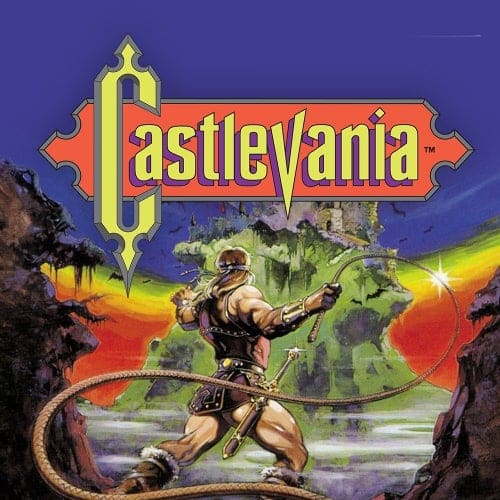 Castlevania NES game cartridge